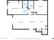 Two-bedroom floor plan with open living area at 1920 W Lindner Ave # 130, Mesa, AZ 85202