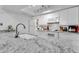 Clean kitchen, granite counters, white cabinets at 1920 W Lindner Ave # 130, Mesa, AZ 85202