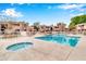 Inviting pool and spa area for residents at 1920 W Lindner Ave # 130, Mesa, AZ 85202