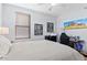 Spacious bedroom with a desk and two closets at 20100 N 78Th Pl # 2091, Scottsdale, AZ 85255