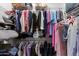 Walk-in closet with ample hanging and shelf space at 20100 N 78Th Pl # 2091, Scottsdale, AZ 85255