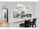 Modern kitchen with stainless steel appliances and white cabinetry at 20100 N 78Th Pl # 2091, Scottsdale, AZ 85255