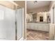 Bathroom with shower and soaking tub at 20472 N 90Th Ln, Peoria, AZ 85382