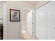 Clean bathroom with shower and linen closet at 2929 W Yorkshire Dr # 1060, Phoenix, AZ 85027
