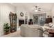 Bright living room with fireplace and access to patio at 2929 W Yorkshire Dr # 1060, Phoenix, AZ 85027