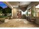 Another view of the covered patio with access to the backyard at 3731 E Halifax Cir, Mesa, AZ 85205