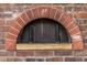 Outdoor pizza oven built into brick wall at 3731 E Halifax Cir, Mesa, AZ 85205