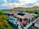 Stunning property showcasing a solar-powered home with a private pool and mountain views at 4119 S Las Villa Way, Gold Canyon, AZ 85118