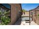 Private hot tub area with nice tile and privacy fence; ideal for relaxation and outdoor enjoyment at 4119 S Las Villa Way, Gold Canyon, AZ 85118