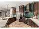 Modern kitchen featuring stainless steel appliances and a stylish backsplash at 4119 S Las Villa Way, Gold Canyon, AZ 85118