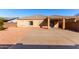 Home features a large backyard with a covered patio at 4233 E Colonial Dr, Chandler, AZ 85249