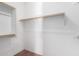 Spacious walk-in closet with double hanging rods at 4233 E Colonial Dr, Chandler, AZ 85249