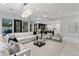 Spacious living room with contemporary furniture and a view to the kitchen at 6237 N 5Th Pl, Phoenix, AZ 85012