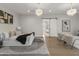 Spacious main bedroom with sitting area and ensuite bathroom at 6237 N 5Th Pl, Phoenix, AZ 85012