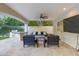 Relaxing patio with seating area and outdoor kitchen at 6237 N 5Th Pl, Phoenix, AZ 85012