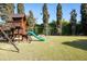Large backyard with playground set, perfect for children at 6617 N Central Ave, Phoenix, AZ 85012
