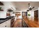 Gourmet kitchen with high-end appliances and a large island at 6617 N Central Ave, Phoenix, AZ 85012