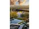 Stunning aerial view showcasing a luxurious pool and cityscape backdrop at 7147 N 23Rd Pl, Phoenix, AZ 85020