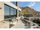 Home exterior with modern design, large windows, and mountain views at 7147 N 23Rd Pl, Phoenix, AZ 85020