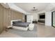 Spacious main bedroom with wood wall and city views at 7147 N 23Rd Pl, Phoenix, AZ 85020