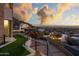 Amazing city views from the backyard patio at 7147 N 23Rd Pl, Phoenix, AZ 85020