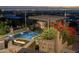 Stunning city views from a relaxing pool area at 7147 N 23Rd Pl, Phoenix, AZ 85020