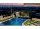 Expansive city views from the infinity pool at 7147 N 23Rd Pl, Phoenix, AZ 85020
