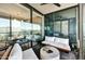 Spacious balcony with city and mountain views at 7180 E Kierland Blvd # 1209, Scottsdale, AZ 85254