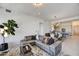 Modern living room with a comfortable sectional sofa at 7180 E Kierland Blvd # 1209, Scottsdale, AZ 85254