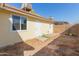 Backyard with storage shed and large block wall at 8908 W Loma Ln, Peoria, AZ 85345