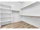Spacious walk-in closet with built-in shelving at 10141 E Stealth Ave, Mesa, AZ 85212