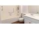 Bathroom with bathtub, toilet and vanity with sink at 10314 W Manzanita Dr, Sun City, AZ 85373