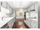 Updated kitchen with stainless steel appliances and light gray cabinets at 10314 W Manzanita Dr, Sun City, AZ 85373