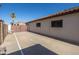 Long private driveway with gated side access at 10873 W Carlota Ln, Peoria, AZ 85373