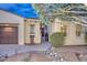 Landscaped front yard with walkway and lighting at 12750 W Nogales Dr, Sun City West, AZ 85375