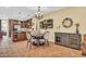 Well-equipped kitchen with an island and ample cabinetry at 2458 E Roma Ave, Phoenix, AZ 85016