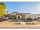 Charming single-Gathering home features a tile roof, stucco exterior, and meticulously maintained landscaping at 3457 E Ellis St, Mesa, AZ 85213