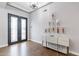 Bright entryway with hardwood floors and double doors at 4639 E Mountain View Ct, Phoenix, AZ 85028