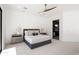 Bright bedroom with ensuite bathroom access and plush carpeting at 5825 E Cochise Rd, Paradise Valley, AZ 85253
