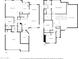 Two-story home floor plan, featuring multiple bedrooms, bathrooms and a Gathering room at 5951 W Irma Ln, Glendale, AZ 85308