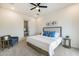 Main bedroom with a cozy sitting area and ensuite bathroom at 6565 E Thomas Rd # 1005, Scottsdale, AZ 85251