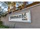Community entrance sign for Diamante at 6565 address at 6565 E Thomas Rd # 1005, Scottsdale, AZ 85251