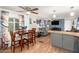 Cozy dining area with hardwood floors and wood table and chairs at 9333 E University Dr # 55, Mesa, AZ 85207