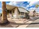 Mobile home with covered walkway and desert landscaping at 9333 E University Dr # 55, Mesa, AZ 85207