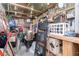 Storage area with shelves for various items at 9333 E University Dr # 55, Mesa, AZ 85207