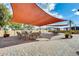 Community patio with shaded seating areas at 11596 W Sierra Dawn Blvd # 134, Surprise, AZ 85378