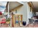 Relaxing patio area featuring seating, plants, and a covered area at 11596 W Sierra Dawn Blvd # 134, Surprise, AZ 85378