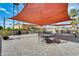 Community patio with shaded seating areas at 11596 W Sierra Dawn Blvd # 134, Surprise, AZ 85378