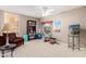Home gym with exercise equipment and weights at 1412 E Commodore Pl, Tempe, AZ 85283