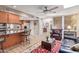 Kitchen features a breakfast bar and modern appliances at 1412 E Commodore Pl, Tempe, AZ 85283
